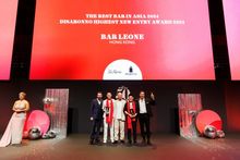 Hong Kong's Bar Leone ranks No.2 and takes The Best Bar in Asia 2024 Award and  Disaronno Highest New Entry Award 2024 at World's 50 Best Bars 2024 