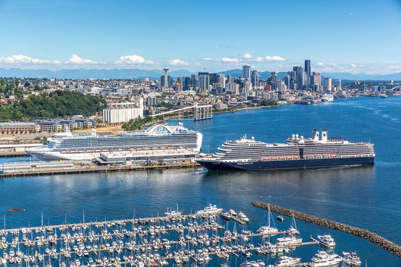 Der Hafen von Seattle Der Hafen von Seattle