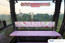 Singapore Cable Car x Hello Kitty_Butterflies Cabin Design