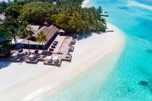 Sheraton Maldives Full Moon Resort & Spa - Anchorage Aerial