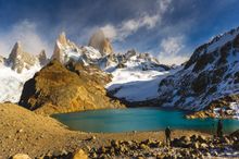 Amazing scenery at Laguna de Los Tres