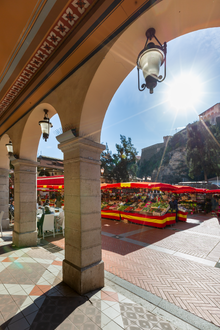 Condamine Market in Monaco