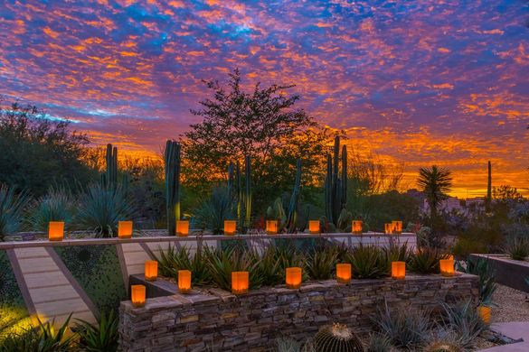 Las Noches de las Luminarias at Desert Botanical Garden