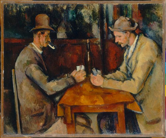 Paul Cézanne (1839-1906), 'Les Joueurs de cartes', Paris, musée d'Orsay