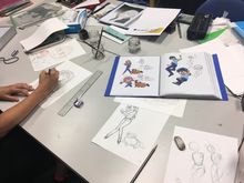 CULTURAL KIDS: Manga drawing class, Nakano, Tokyo