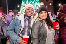 Thousands ring in the New Year at Clarksville's annual New Year's Eve celebration in Downtown Commons.