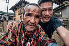  Michael Lee and Bhutanese Local