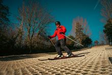 Skiing at Runcorn Ski Centre