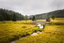 Blockline cycling route in the Ore Mountains 