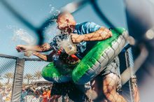 The quirky Florida Man Games take over at the FairGrounds near St. Augustine, Florida