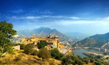 The Amber Fort in Jaipur