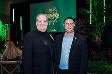 DT Minich, President and CEO, with Congressman Darren Soto