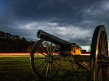 A Cannon at Bentonville Battlefield State Historic Site