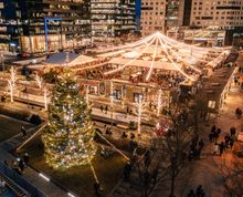 Boston Snowport Winter Village