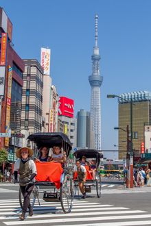 Rickshaw in Asakusa