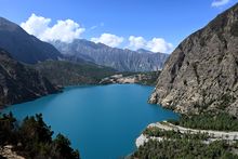 Phoksundo Lake on Upper Dolpo to Jomsom trek (Nepal) May 2024