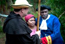 Fort Mose in Spanish St. Augustine was the first Underground Railroad for runaway slaves in the 71th and 18th centuries. 