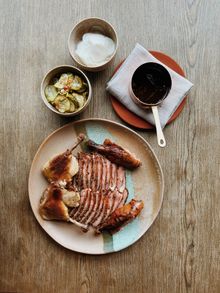 Maremma Duck + Black Garlic + Oyster Mushroom