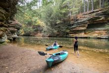 Kayaking Mirror Lake State Park