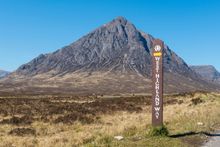 West Highland Way Signpost, Scotland