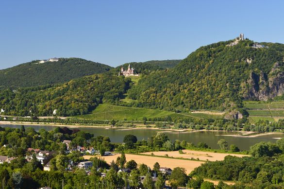 Dragon Rock near Bonn, Germany