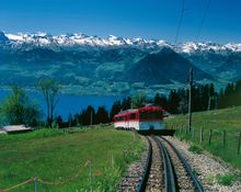 Rigi Bahn near Lake Lucerne