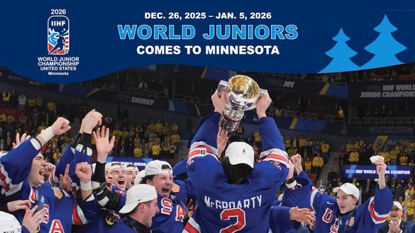 2026 IIHF World Junior Hockey Championship comes to Minnesota