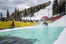 Pond Skimming at Purgatory Resort