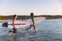 Surfing Lake Macquarie NSW