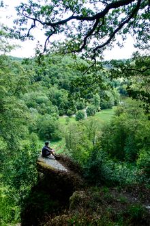 Aussichtspunkt Vue de l’Epine auf die Semois nahe Bouillon