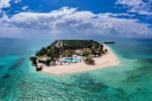 Bawe Island off the coast of Zanzibar