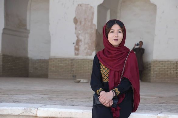 Fatima Haidari in Afghanistan