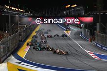 The episode was filmed during Formula 1 Singapore Airlines Singapore Grand Prix 2024