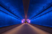 Vivid Sydney Dinner Metro Tunnel