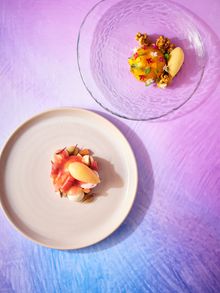 Dream-inspired desserts to end the 3-course meal on a whimsical note.