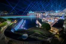 Nighttime Display of Vivid Sydney