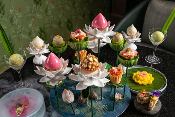 The White Lotus Afternoon Tea Experience at Four Seasons Hotel Singapore