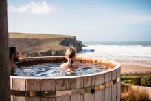 Scarlet Hotel hot tub view