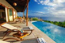 Uninterrupted Caribbean Sea views await at Gone Tropical Villa, Tet Rouge