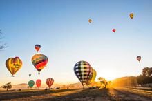 Hot Air Ballooning, Mudgee