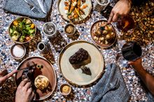 A selection of dishes from Jana Restaurant & Bar, QT Newcastle