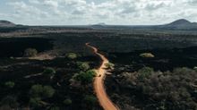 The Shetani Lave Flow in Tsavo National Park