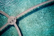 The Ritz-Carlton Maldives, Fari Islands - family cycling