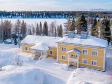 Aerial view of the main building at the House of Northern Senses