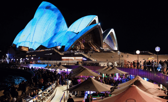 Food events during Vivid LIVE at Sydney Opera House Food events during Vivid LIVE at Sydney Opera House