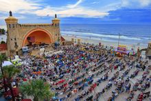 The oceanfront Daytona Beach Bandshell was among the winners in the Daytona Beach CVB's annual Visitors' Choice Awards for Best Entertainment Venue.