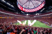 Mercedes-Benz Stadium in Atlanta, Georgia