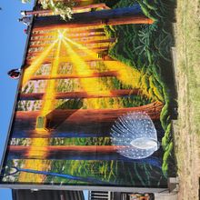 Boulder Creek Mural, Santa Cruz County, California