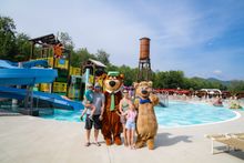 Multi-level splash pads are just one of many attractions families enjoy at both new and existing Jellystone Park Camp-Resorts.