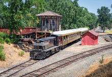 Historic No. 1265 diesel engine at Railtown 1897 State Historic Park (Photo credit by Kelly Houston)